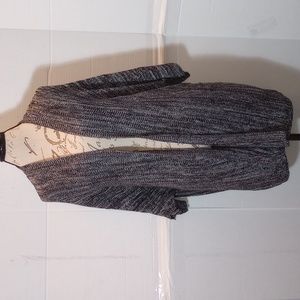 Forever 21 mingled indigo and white shrug